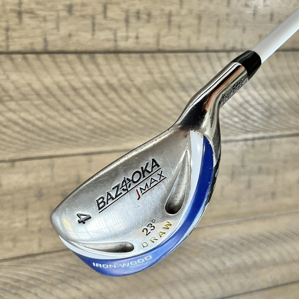 Bazooka JMAX Single 4 Iron-Wood Draw Shadow FL Combo L/A Flex Graphite RH 38.25"